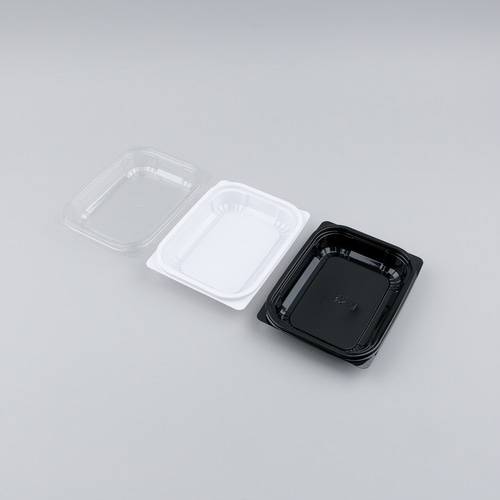 반찬포장용기(샐러드,과일) DL-603(블랙)1박스 600개세트